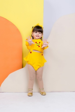 Romper + laço Emoji
