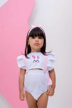 Romper + Laço Coelhinho da Páscoa na internet
