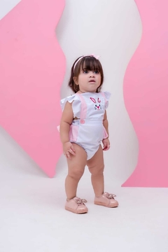 Imagem do Romper + Laço Coelhinho da Páscoa