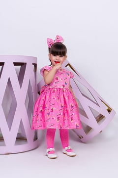 Vestido Luxo + Laço Barbie - loja online