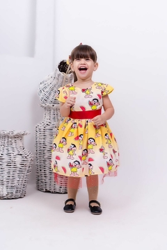 Vestido + Laço Magali Melancia na internet