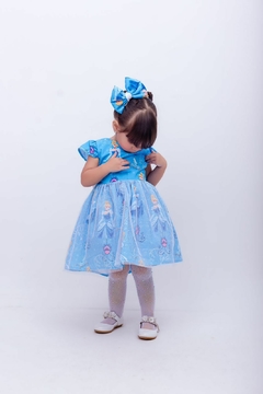 Vestido + Laço Cinderela - Flor e Liz Boutique