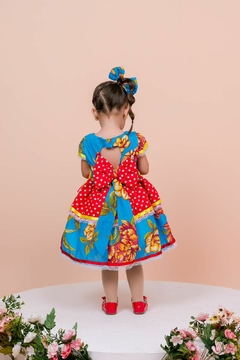 Vestido + Laço de cabelo festa junina - loja online