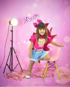 Blusa Barbie manga princesa