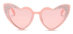 Óculos Coração com Strass - comprar online