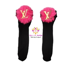 Meia arrastão pompom blogueirinha - comprar online
