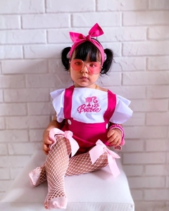 Romper + Laço Barbie na internet