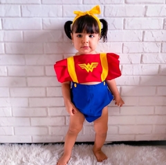 Romper + Laço Mulher Maravilha - comprar online