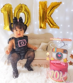 Romper luxo Instagram + laço - comprar online