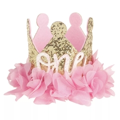 Laço Chapéu Coroa princesa Smash the Cake menina - comprar online