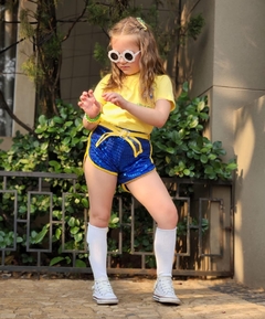 Imagem do Conjunto Brasil copa do mundo Luxo Camisa + short + cinto