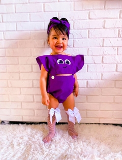 Romper + laço Bolofofos