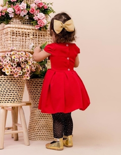 Vestido + Laço Princesa Natal ano novo - loja online
