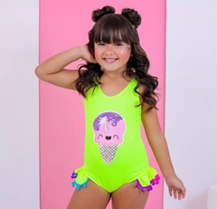 Maiô infantil sorvete menina - Flor e Liz Boutique