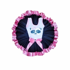 Fantasia Panda com saia tule + Body - comprar online
