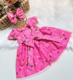 Vestido Luxo + Laço Barbie na internet