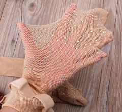 Meia Calça Arrastão Infantil Com Strass na internet