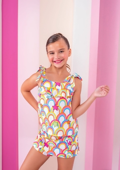 Conjunto short saia infantil juvenil - comprar online
