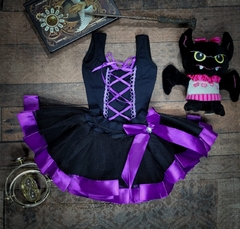 Fantasia roupa halloween Bruxinha - loja online