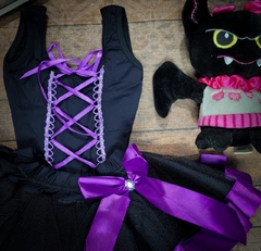 Fantasia roupa halloween Bruxinha