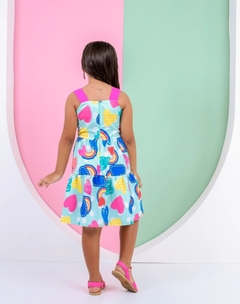 Vestido infantil menina verão na internet