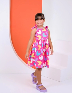 Vestido infantil menina verão