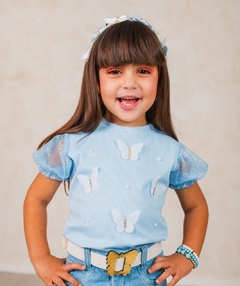 Imagem do Blusa infantil manga princesa