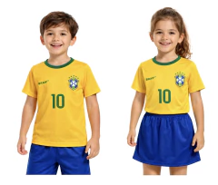Camiseta Brasil infantil unissex copa do mundo - comprar online