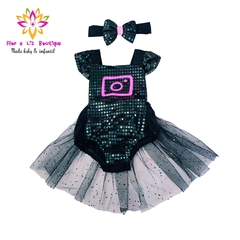 Romper luxo Instagram + laço - loja online