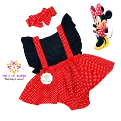 Romper + Turbante Minnie Vermelha - comprar online