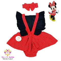 Romper + Turbante Minnie Vermelha na internet