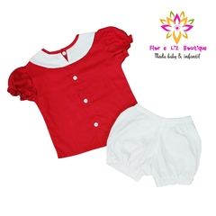 Conjunto Blusa e Shortinho Mônica - loja online