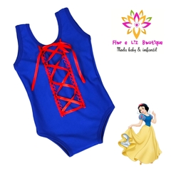 Imagem do Fantasia Saia Tule + Body Branca de Neve