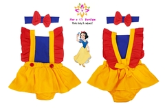 Romper + Turbante Branca de Neve - comprar online