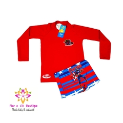 Conjunto Camisa UV + Sunga Capitão América - loja online