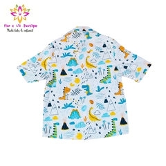 Conjunto Dinossauro amarelo na internet