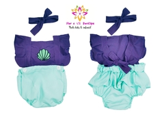 Romper + laço Sereia