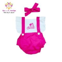 Romper + Laço Barbie - Flor e Liz Boutique