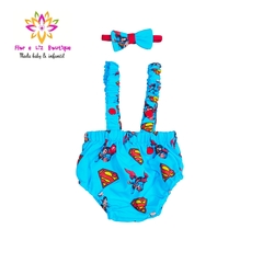 Conjunto Smash the cake Super Homem na internet