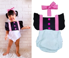 Romper + laço Mundo Bita