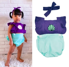 Romper + laço Sereia