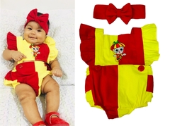 Romper + Turbante Emília