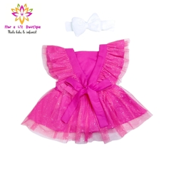 Romper + laço Barbie Luxo na internet