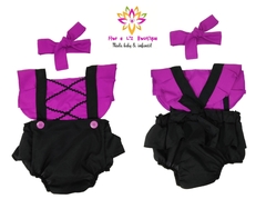Romper + Laço Bruxinha Halloween - comprar online
