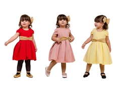 Vestido + Laço Princesa Natal ano novo