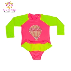 Conjunto camisa UV + calcinha neon - comprar online