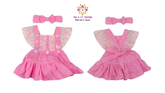 Romper + Laço Jardim encantado - Flor e Liz Boutique