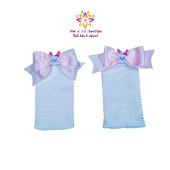 Meia arrastão Coelhinho da Páscoa - Flor e Liz Boutique