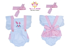 Romper + Laço Coelhinho da Páscoa na internet