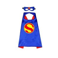 Fantasia Cosplay super heróis Capa + máscara